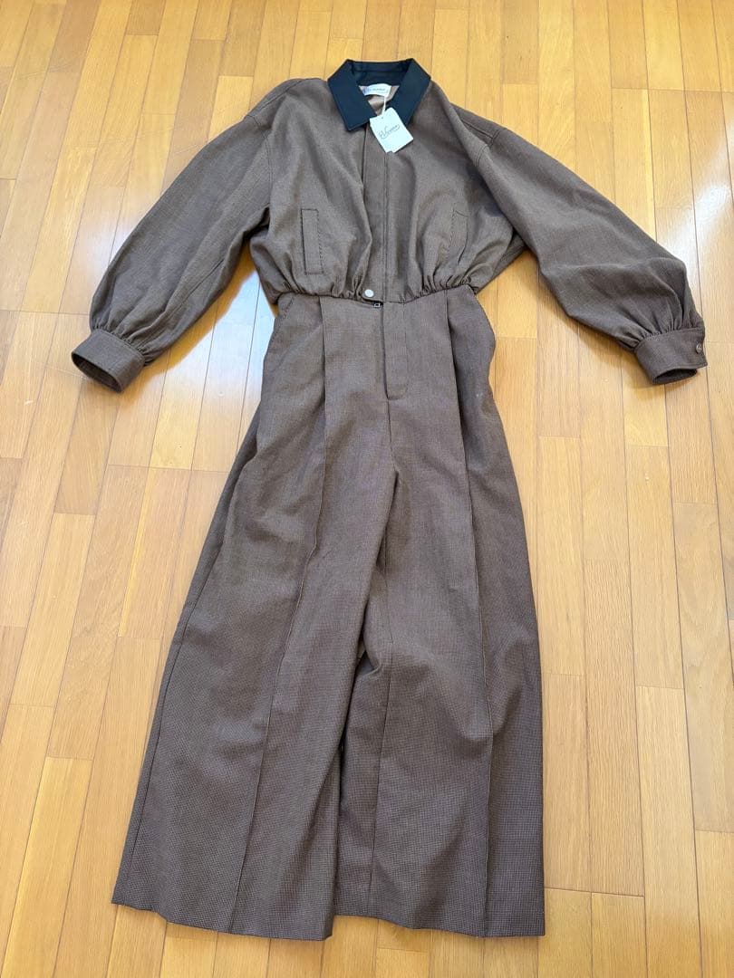 VIVIANO Puff Sleeve Jumpsuit ジャンプスーツ