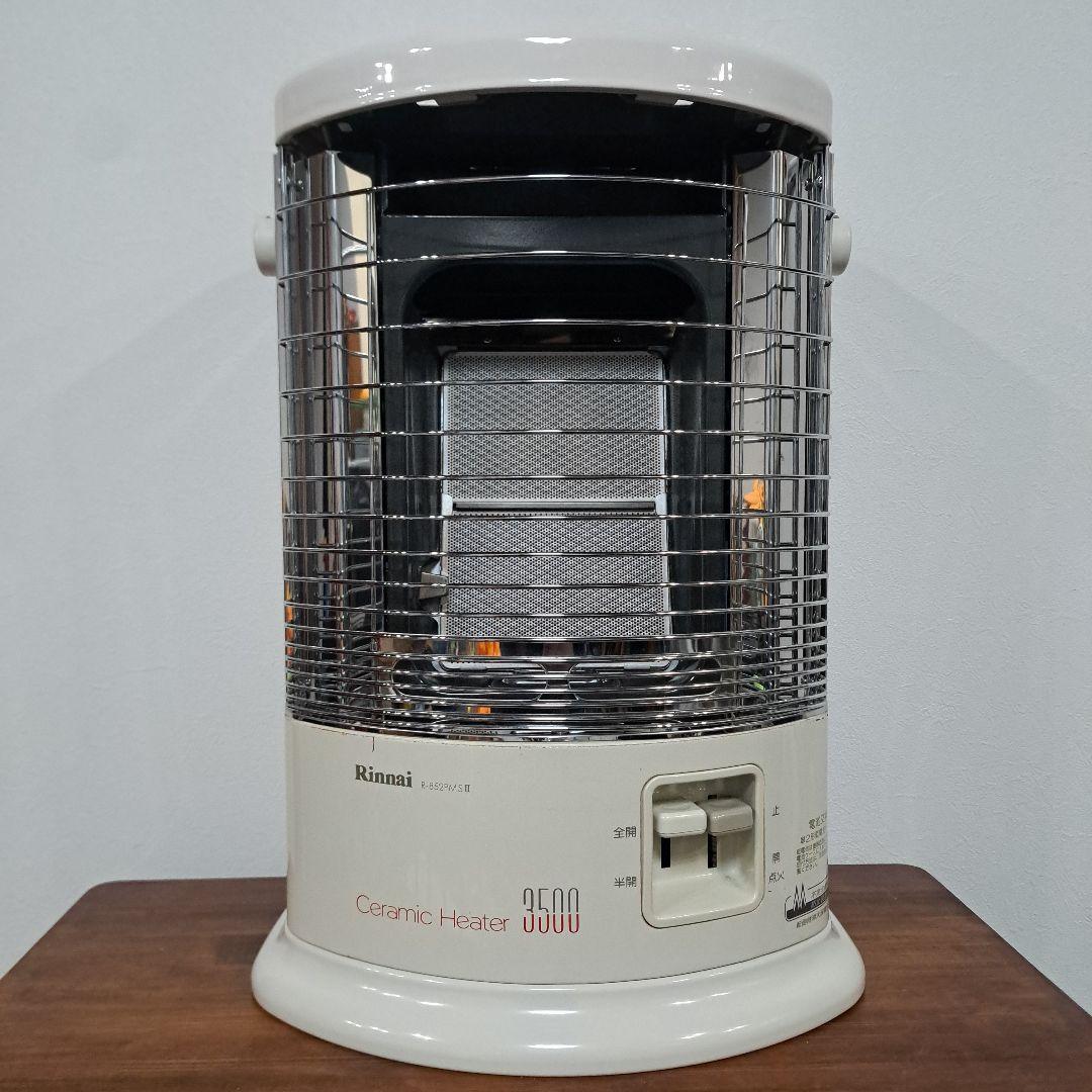 リンナイ　 ガスファンヒーター　R-852PMSⅢ　都市ガス