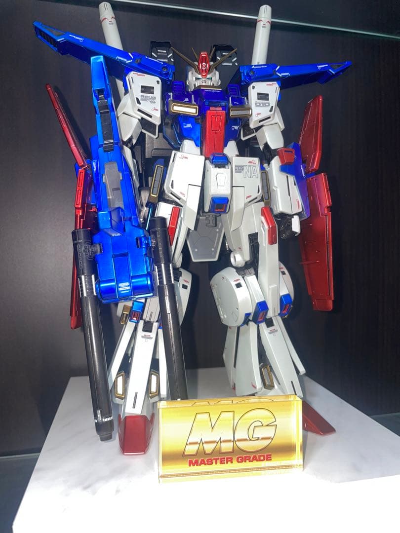 MG 強化型 ZZガンダム Ver.Ka 完成品　塗装完成品