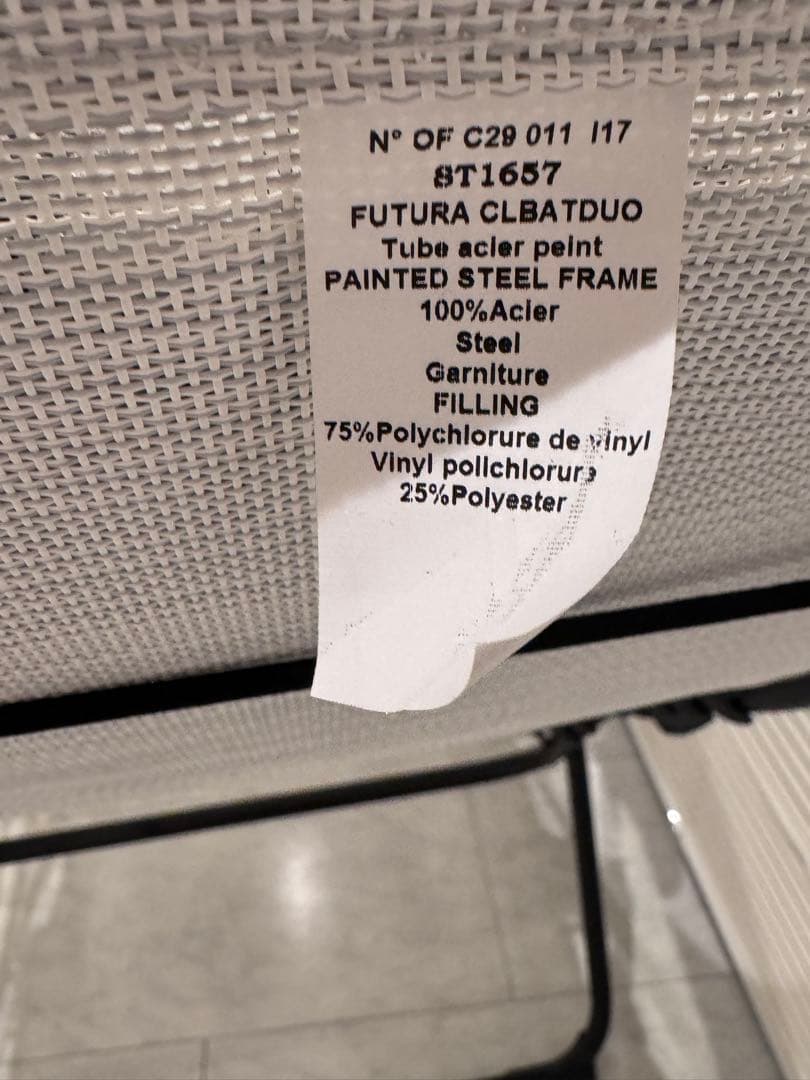 美品　lafuma ラフマ リクライニングチェアFUTURA CLBATDUO