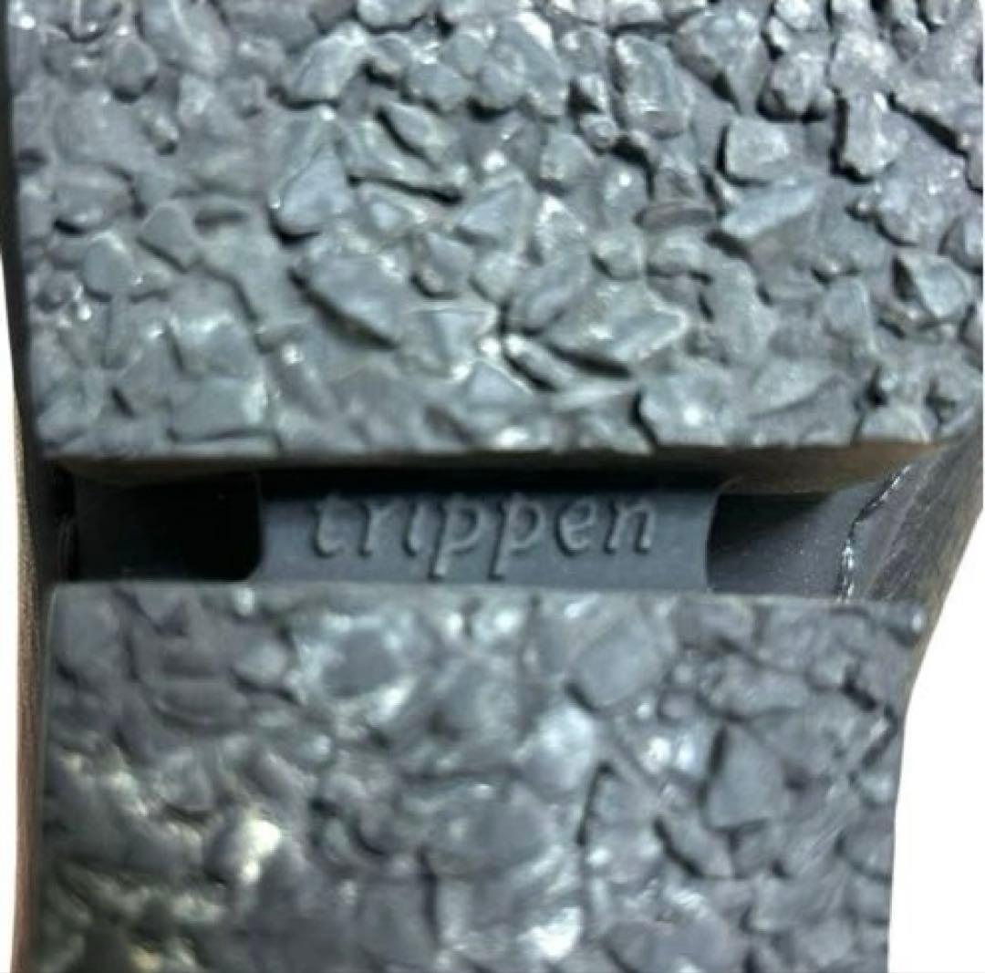 【美品】trippen SWIFT ジップ ショート ブーツ 36