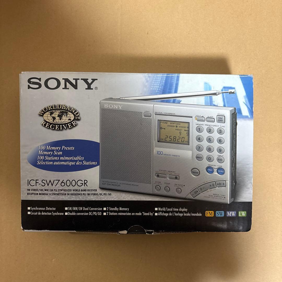 Sony ICF-SW7600GR ジャンク品
