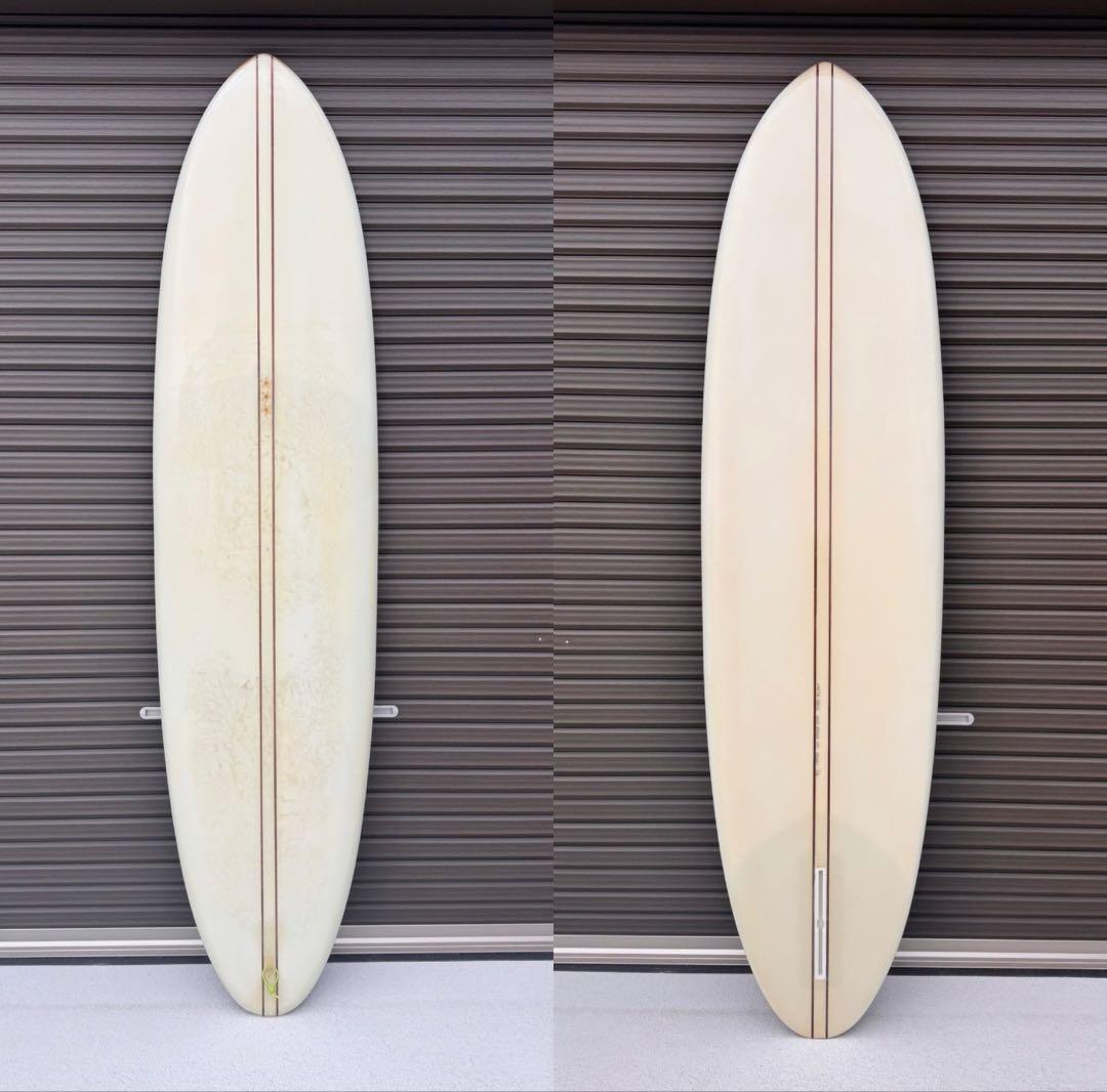 配送可送料無料　エッグサーフボード　ミッドシングル　ダブルストリンガー