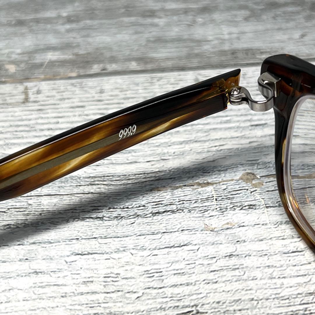 【美品】999.9 フォーナインズ NP-62 メガネフレーム ケース付き