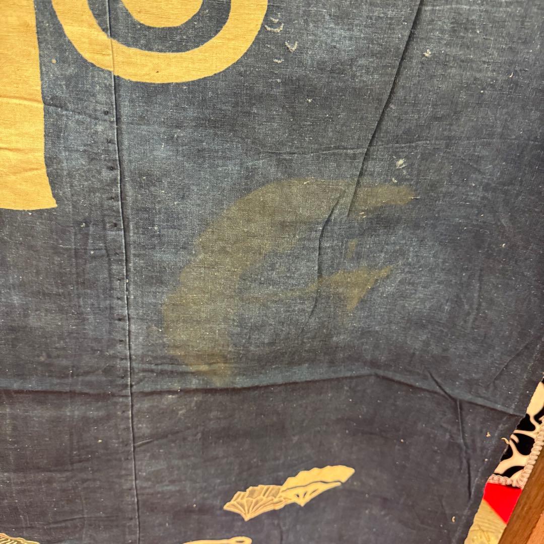 蝶々　筒書き　襤褸　古布　ハサミ