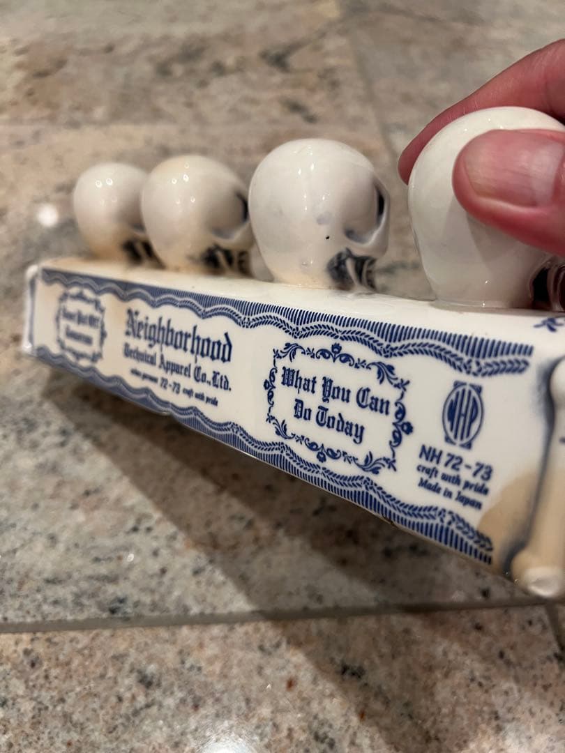 希少 Neighborhood Booze Skull インセンスチャンバー