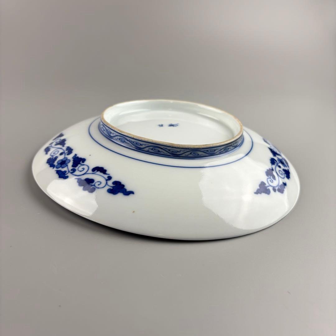 辻常陸 染錦 飾皿 皿 古美術 色絵 絵皿 アンティーク