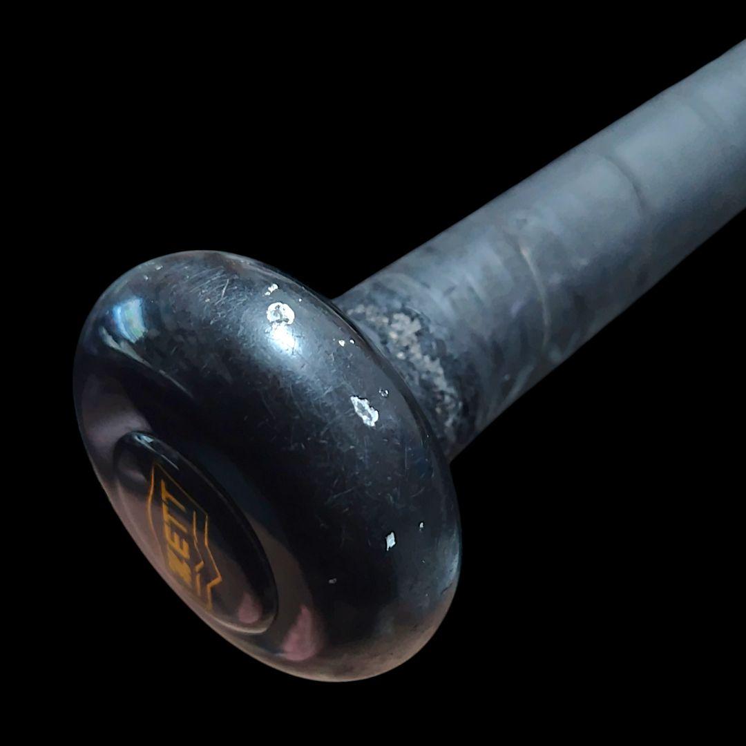 【良品】ZEET BLACK CANNON GREAT 軟式バット 84cm