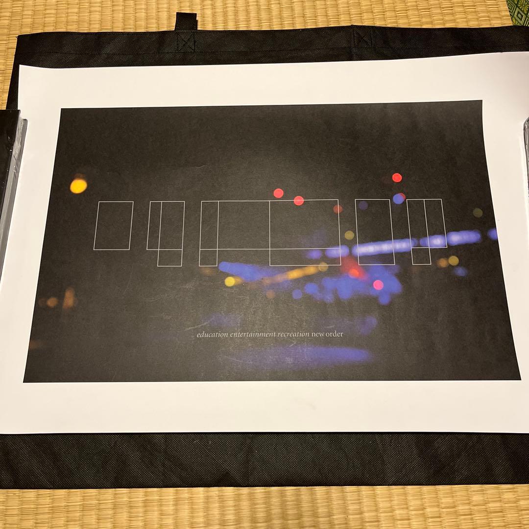 新品未使用　new order ライブ　2018 ポスター　オフィシャル　限定品