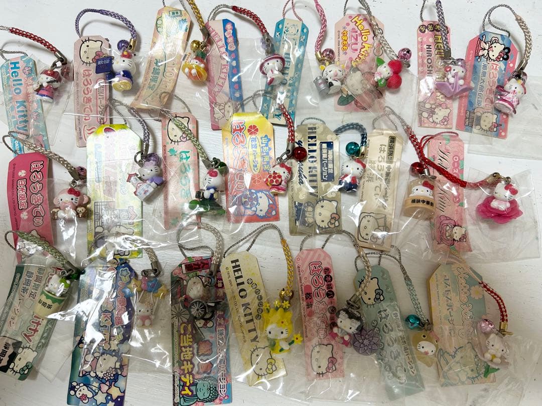 【希少レア】ご当地ハローキティ キティちゃん　ストラップまとめ売り２２点