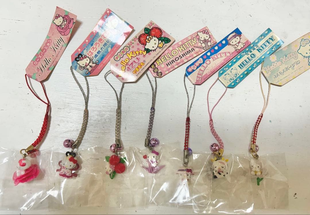 【希少レア】ご当地ハローキティ キティちゃん　ストラップまとめ売り２２点