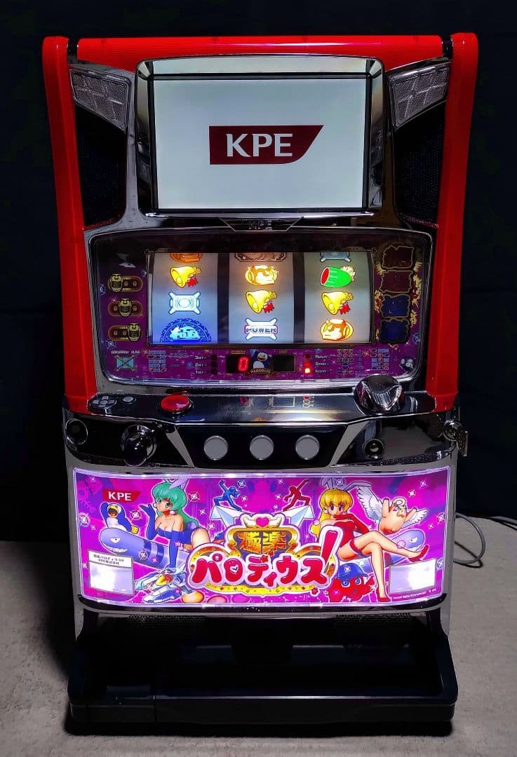 2/8まで出品 極楽パロディウス パチスロ実機 送料無料