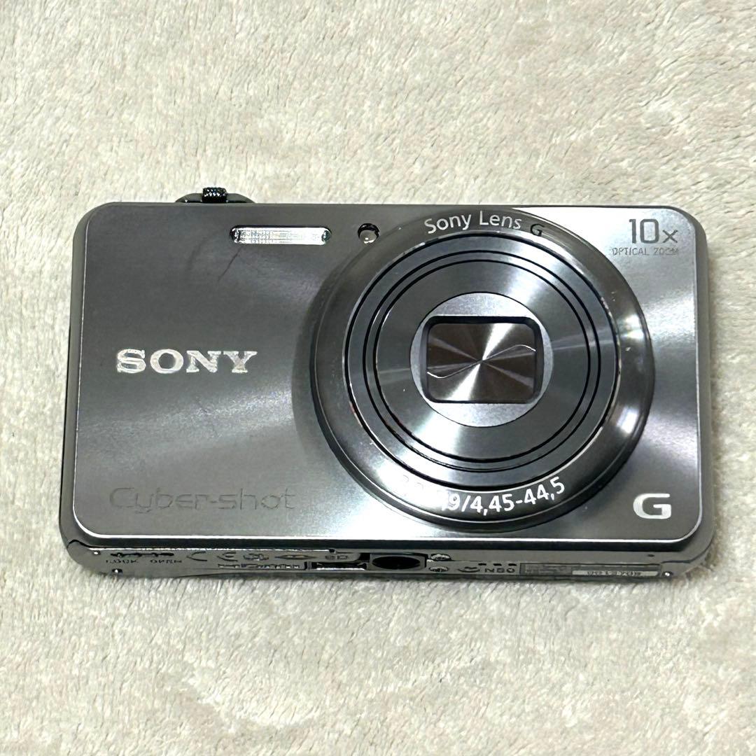 【極美品 動作確認済】SONY サイバーショット DSC-WX200 シルバー