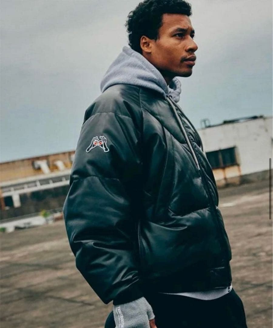 ち*び様 TIGHTBOOTH TBKB LEATHER MA-1 DOWN J