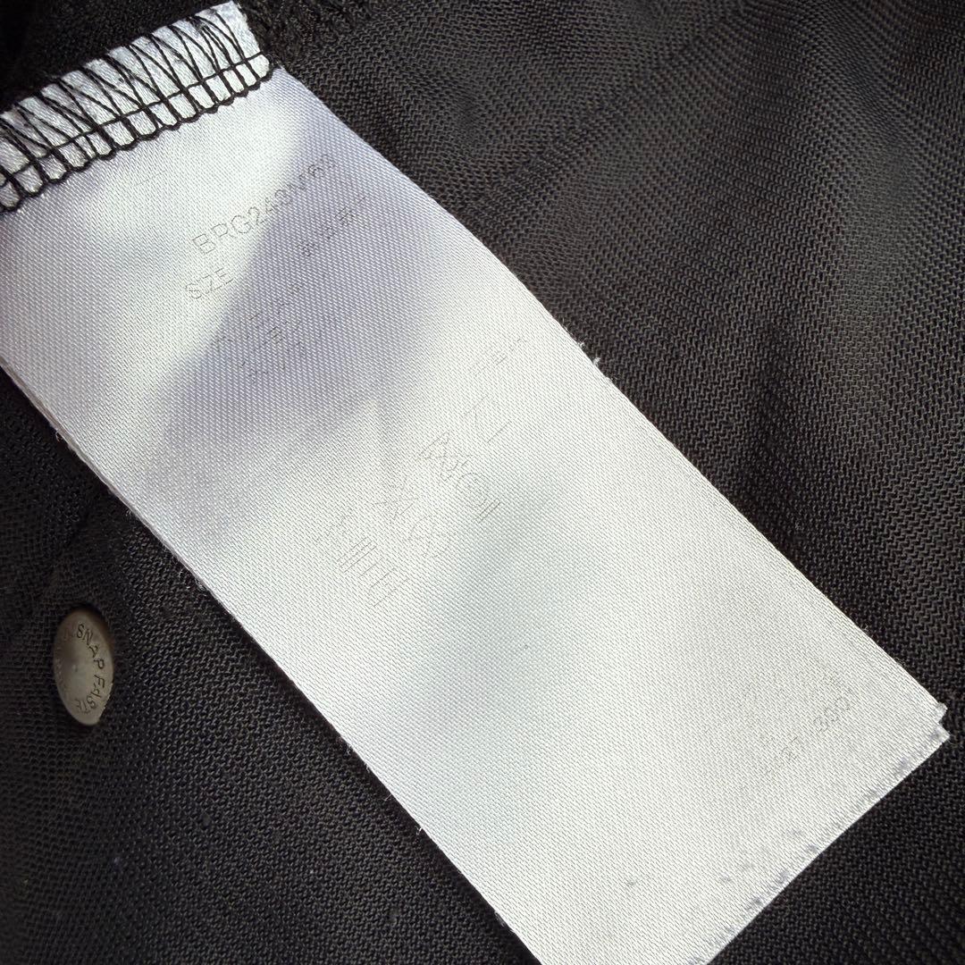 現行モデル　ブリーフィングゴルフ　パンツ　黒　M〜L相当　サイドライン