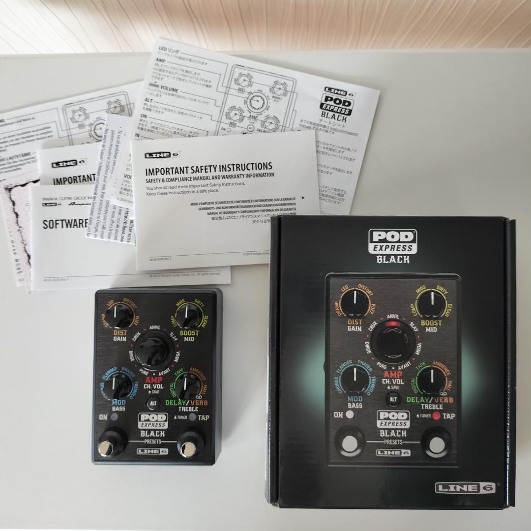 ギター LINE6 POD EXPRESS BLACK