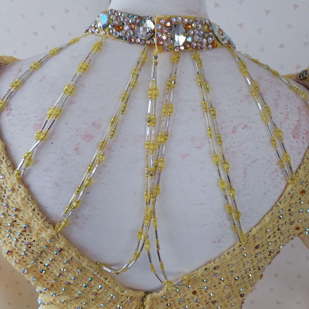 社交ダンス用イエロードレス