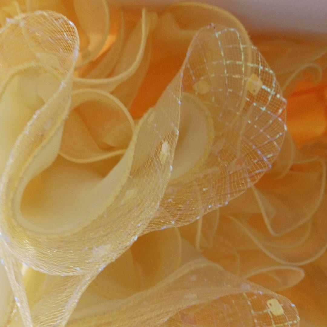 社交ダンス用イエロードレス