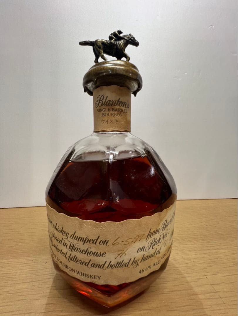は*都様 blantons BLANTONウイスキー　バーボン　750ml 未開