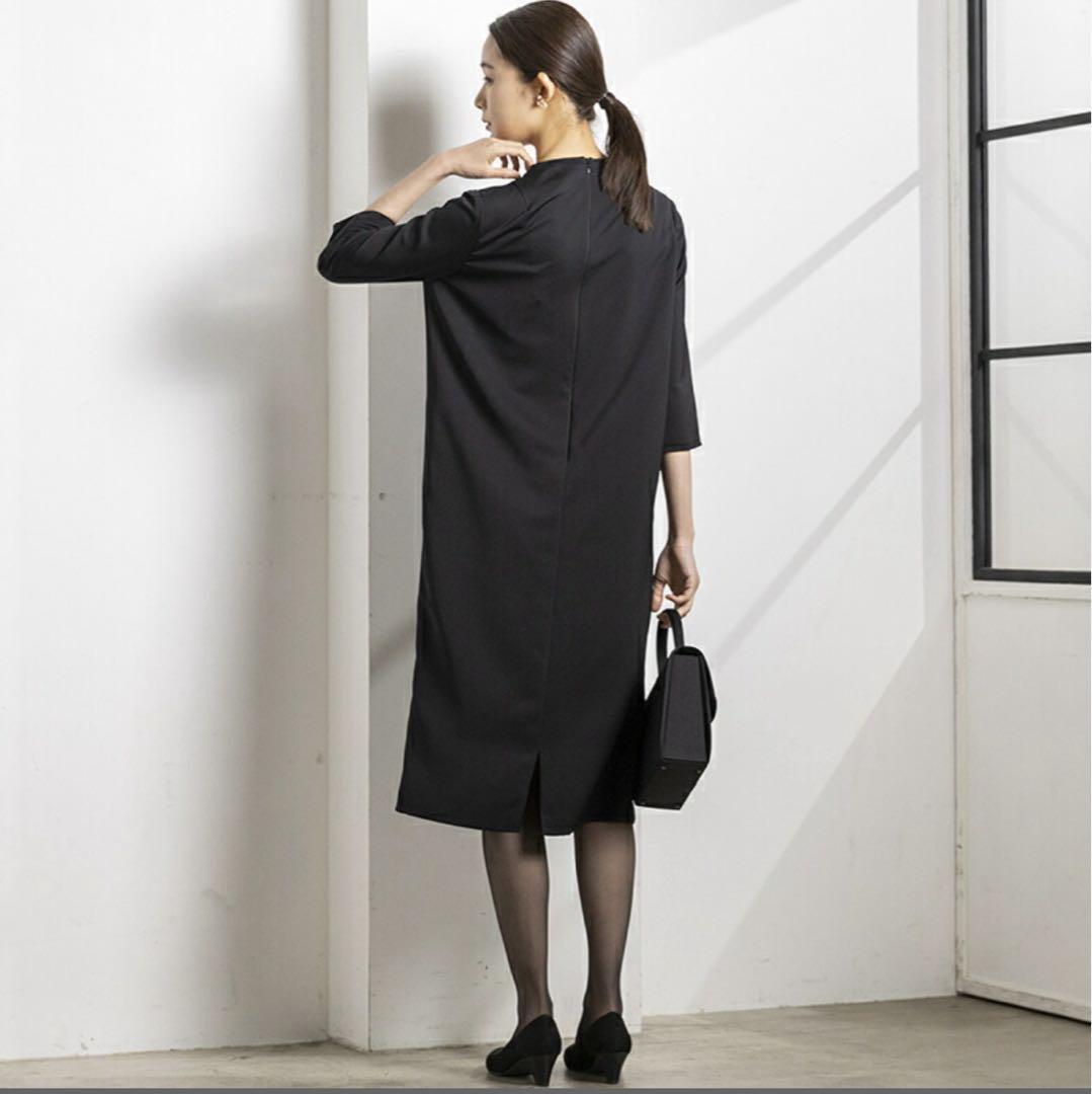 新品　未使用　kaene フォルマフォルマ　夏 喪服　ブラックフォーマル　38