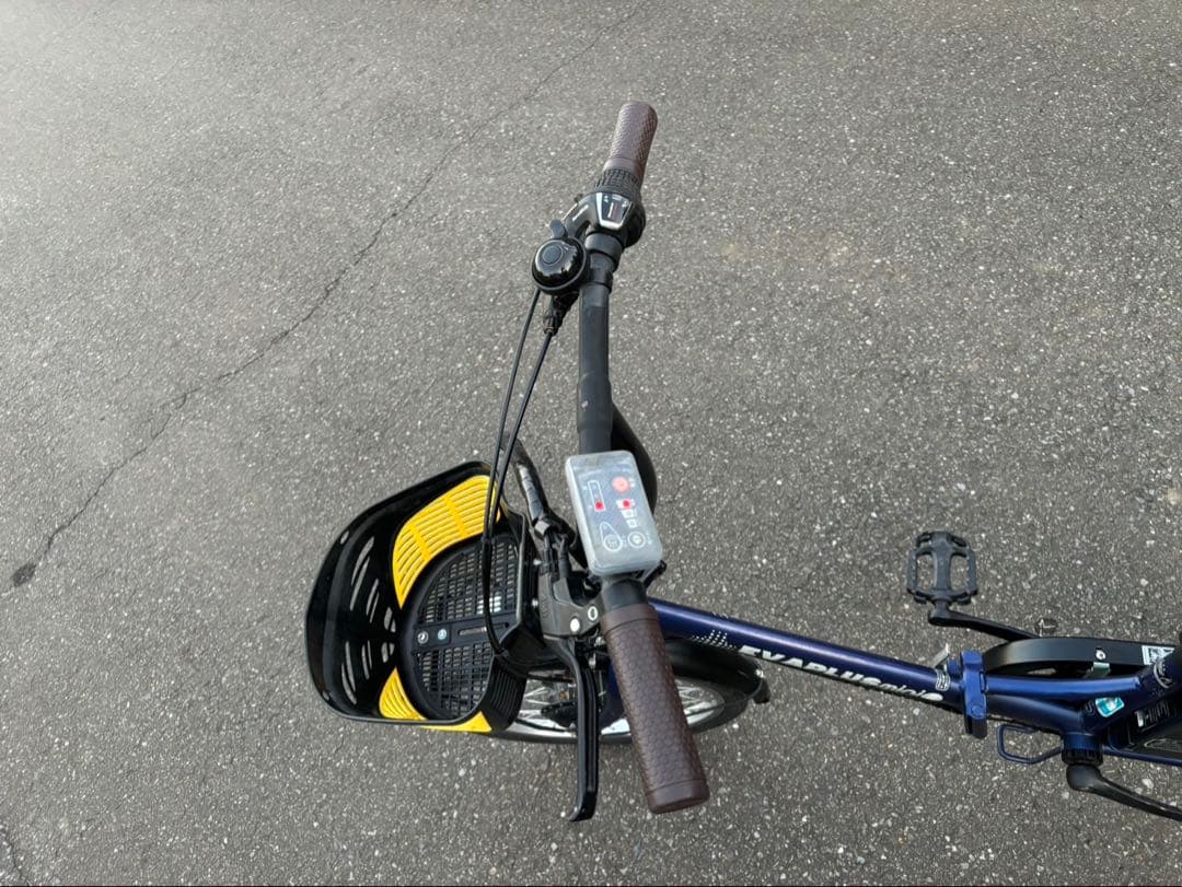 電動アシスト折りたたみ自転車 evaplus