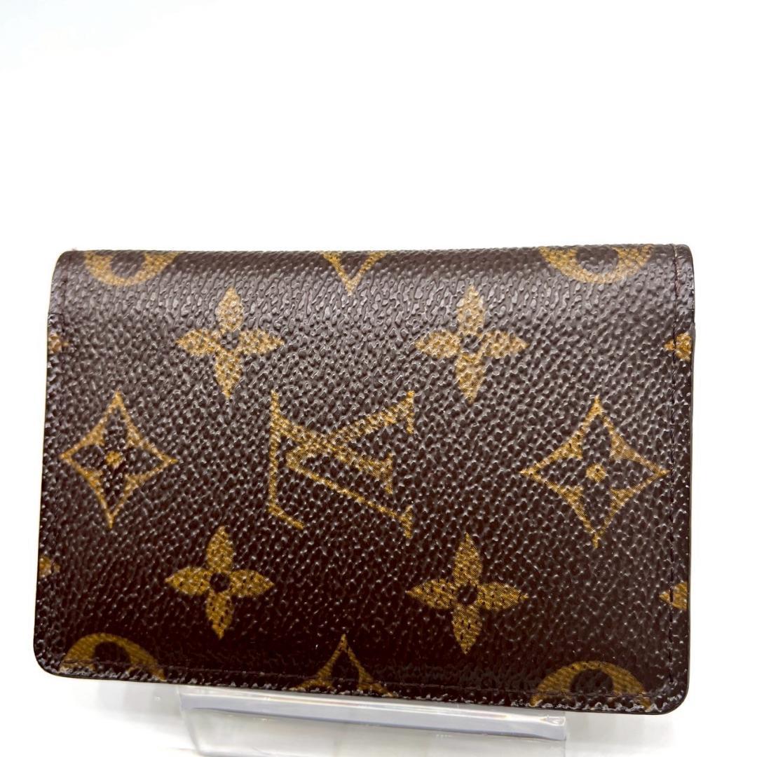 【美品】ルイヴィトン 名刺入れ オーガナイザードゥポッシュ モノグラム