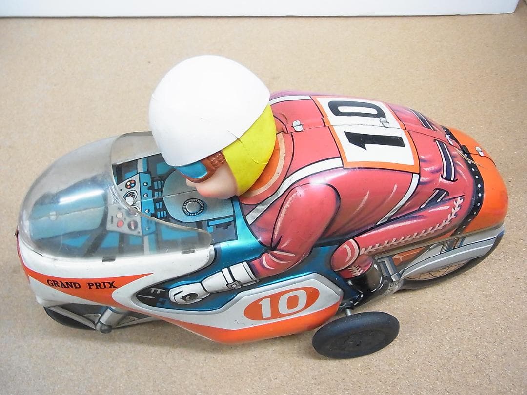 ブリキ　モダントイズ　グランプリレーサー　オートバイ