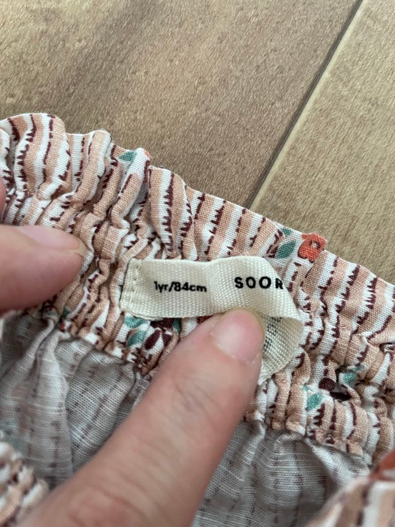 ボトムス SOORPLOOM Bloomer Flower Ribbon Print 1y