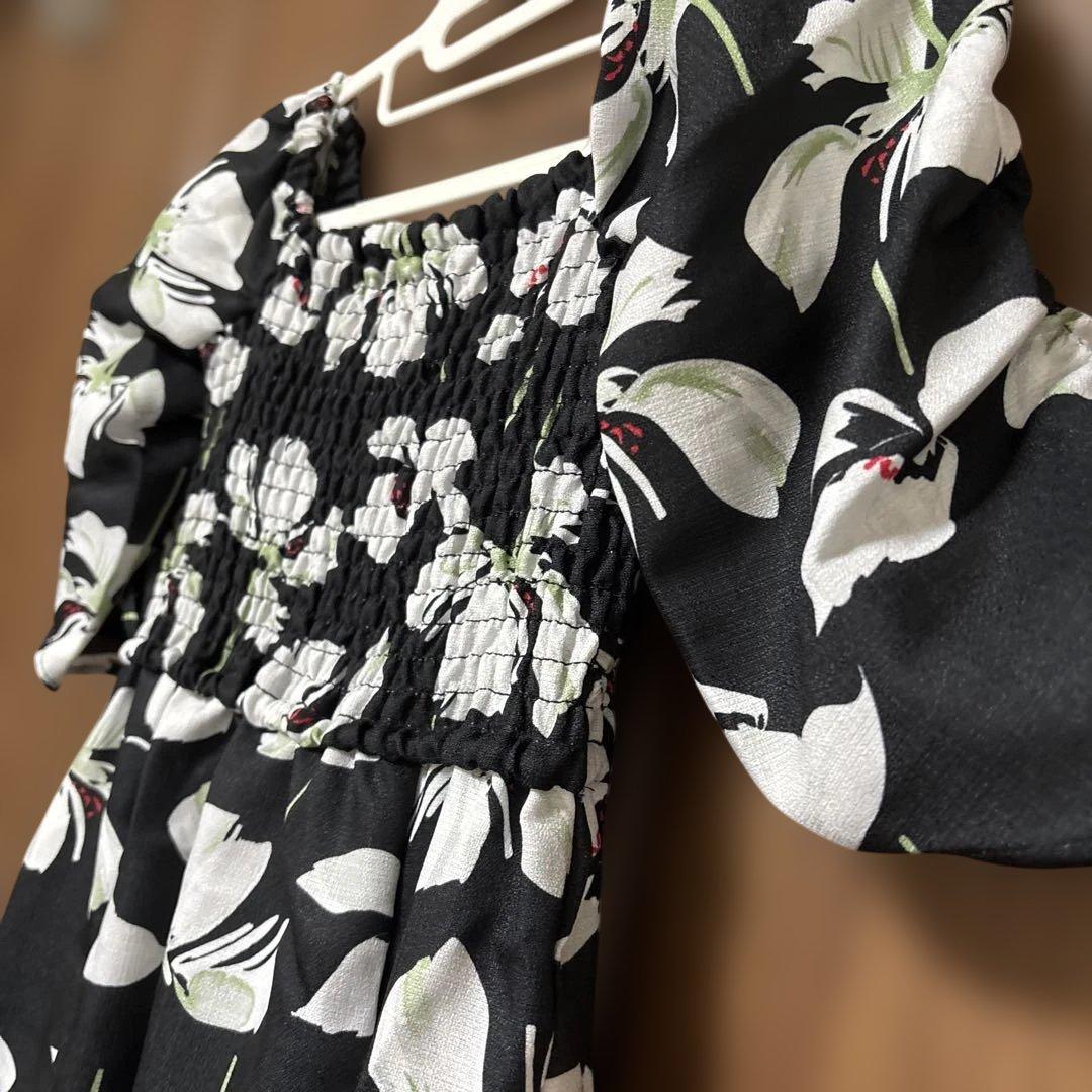 シネマティック 元鈴木さん 2way浴衣 黒 エコバッグになる兵児帯付き