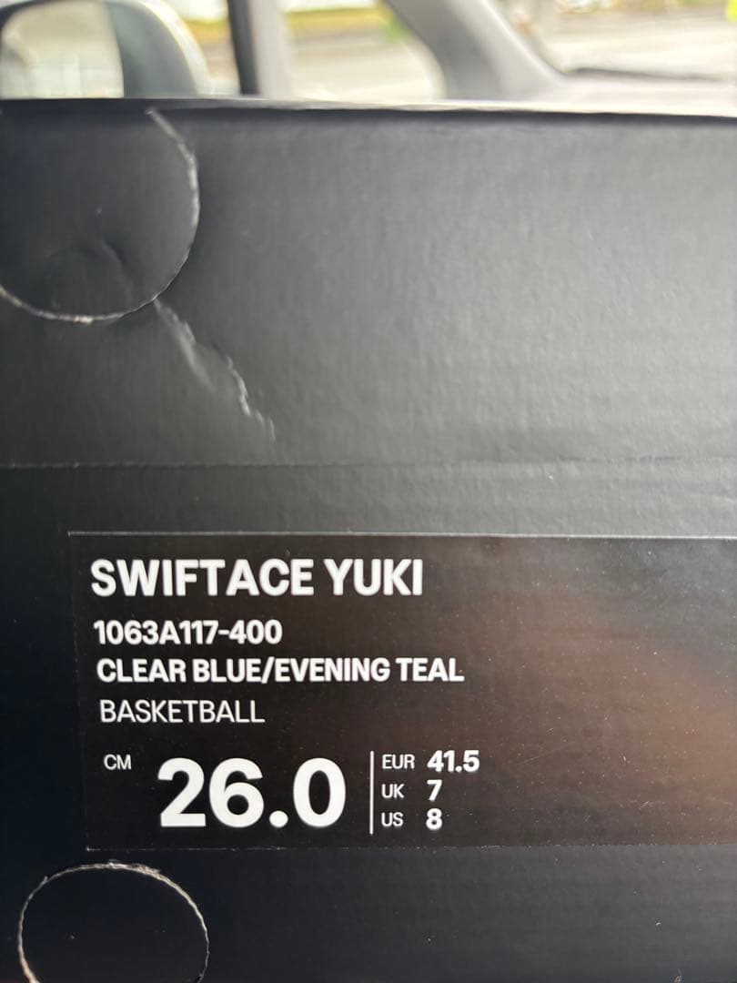 シューズ(男性用) Asics Swiftace Yuki Clear Blue/Evening