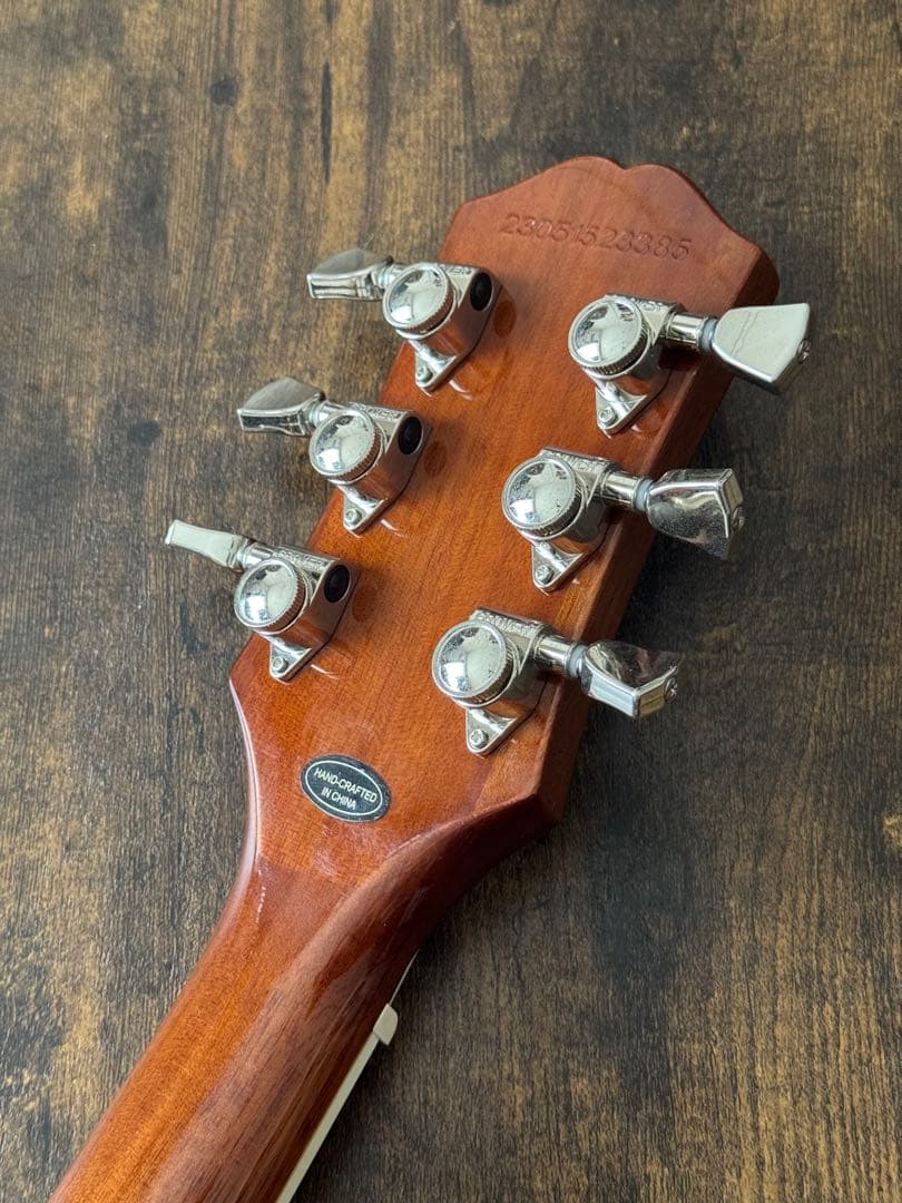 レアモデル　Epiphone Lespaul modern パーツカラー変更