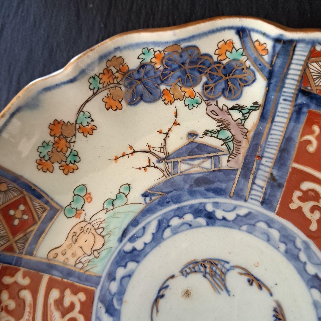 ご成約者です。「華やかな食卓！ 金彩古伊万里皿(直径21cm)」富貴長春皿