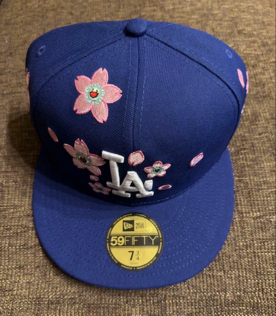 【新品】MLB東京開幕シリーズ　村上隆コラボ　ドジャースキャップ　7 3/4