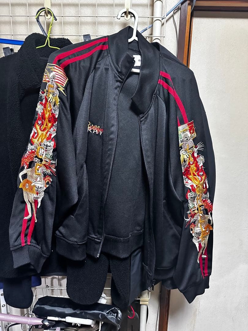 ダブレット/doublet カオス刺繍 トラックジャケット 18AW ジャージ