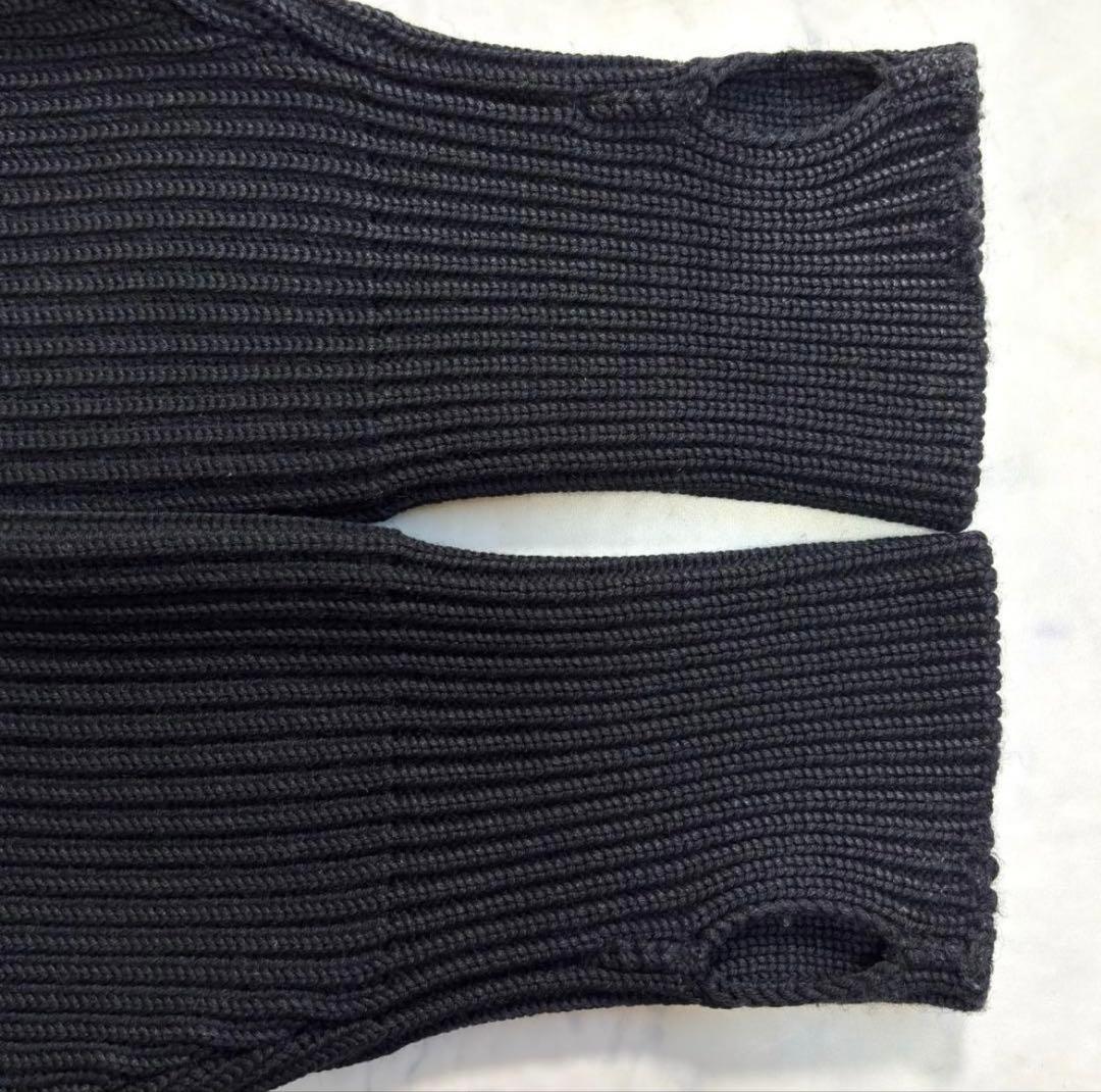 アンデルセンアンデルセン ハーフジップドライバーズニット