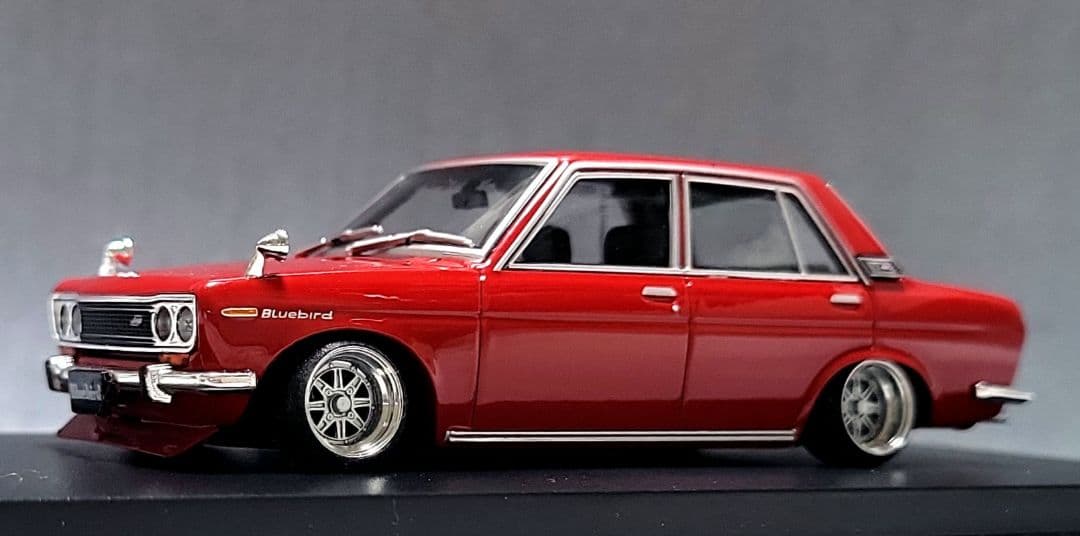 1/43　ブルーバード改　510　1600　SSRマークⅢ　アルミ製　深リム