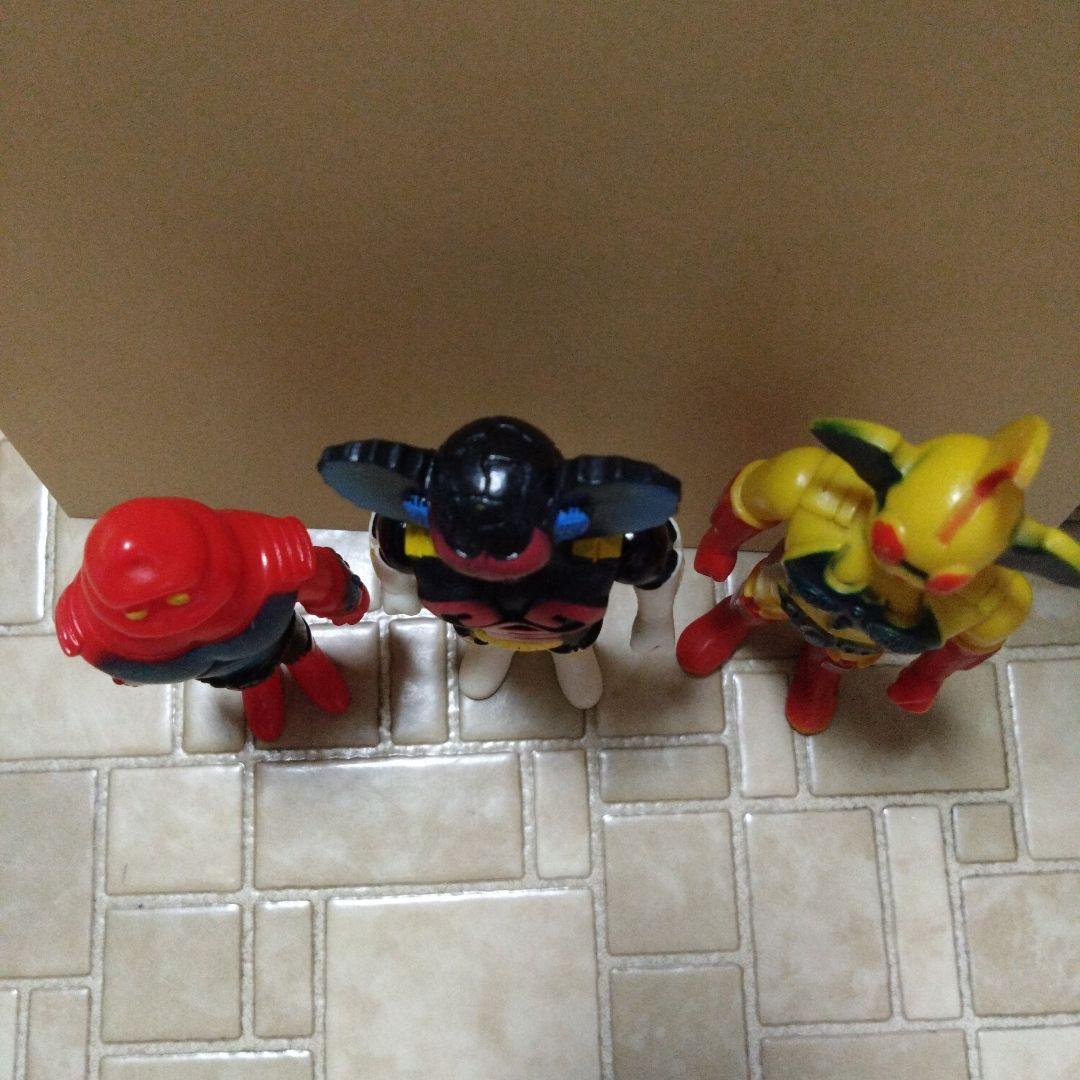 アクマイザー３ ミニソフビ 3体セット ザビタン イビル ガブラ