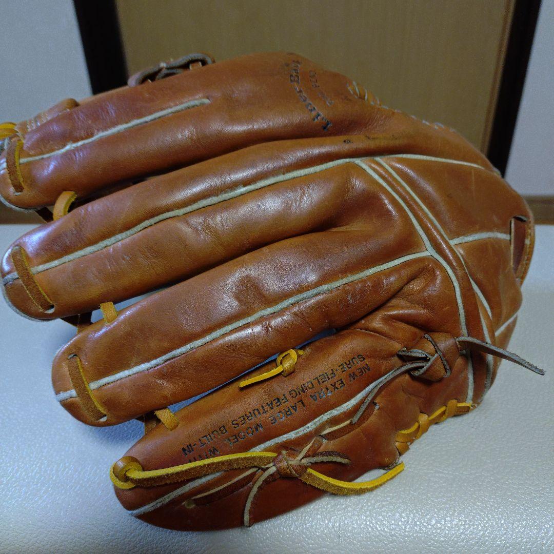 ミズノ　ワールドウィン青カップ　原辰徳モデル　一般軟式用グローブ