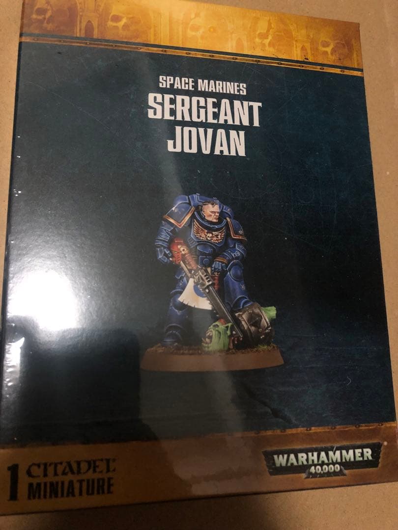 ウォーハンマー40K SPACE MARINE Sergeant Jovan
