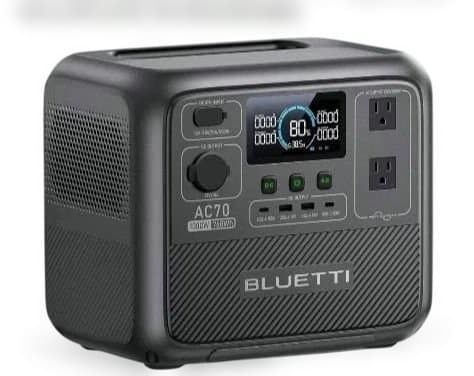 BLUETTI AC70 ポータブル電源