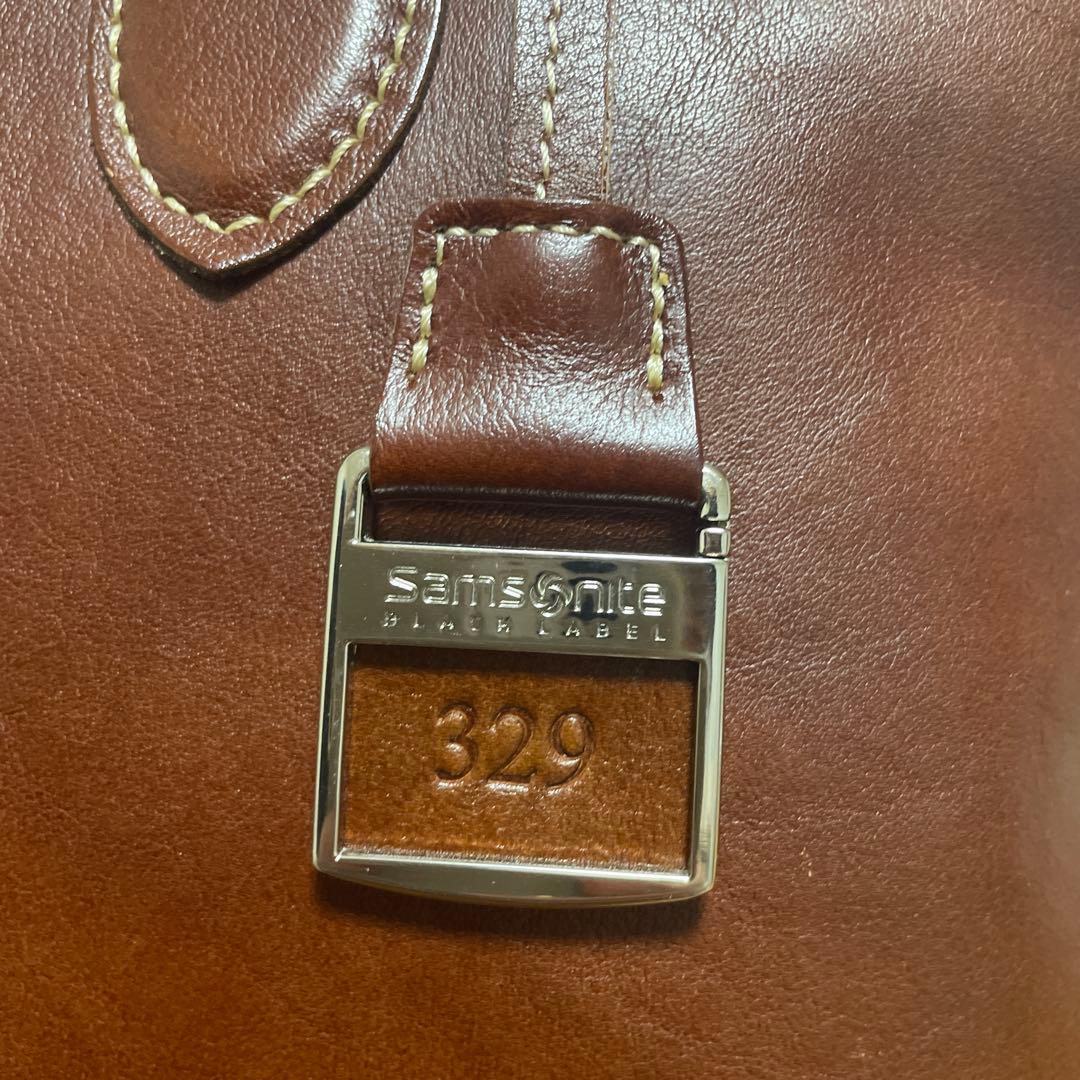【極美品】 Samsonite DEUX MONCX ブラウン トートバッグ