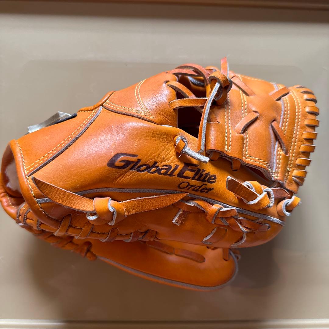Global Elite Order 軟式グローブ オレンジ
