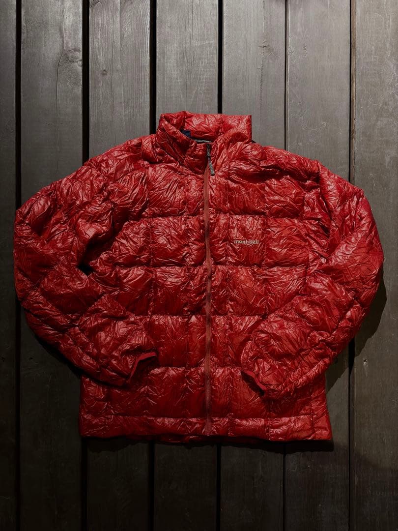 mont-bell EXライトダウンジャケット レッド (1101344)