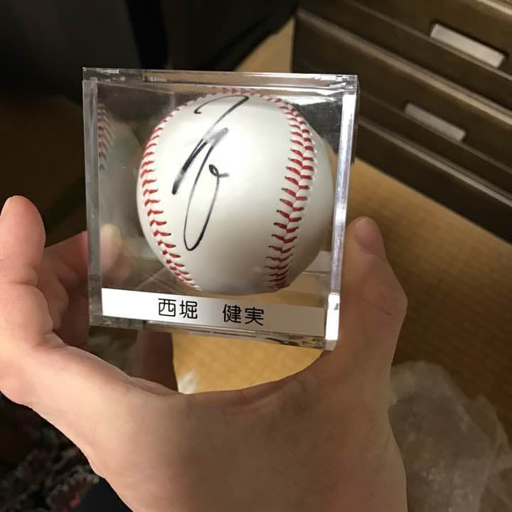 激レア　入手困難　浅尾美和&西堀健実　直筆サインボール