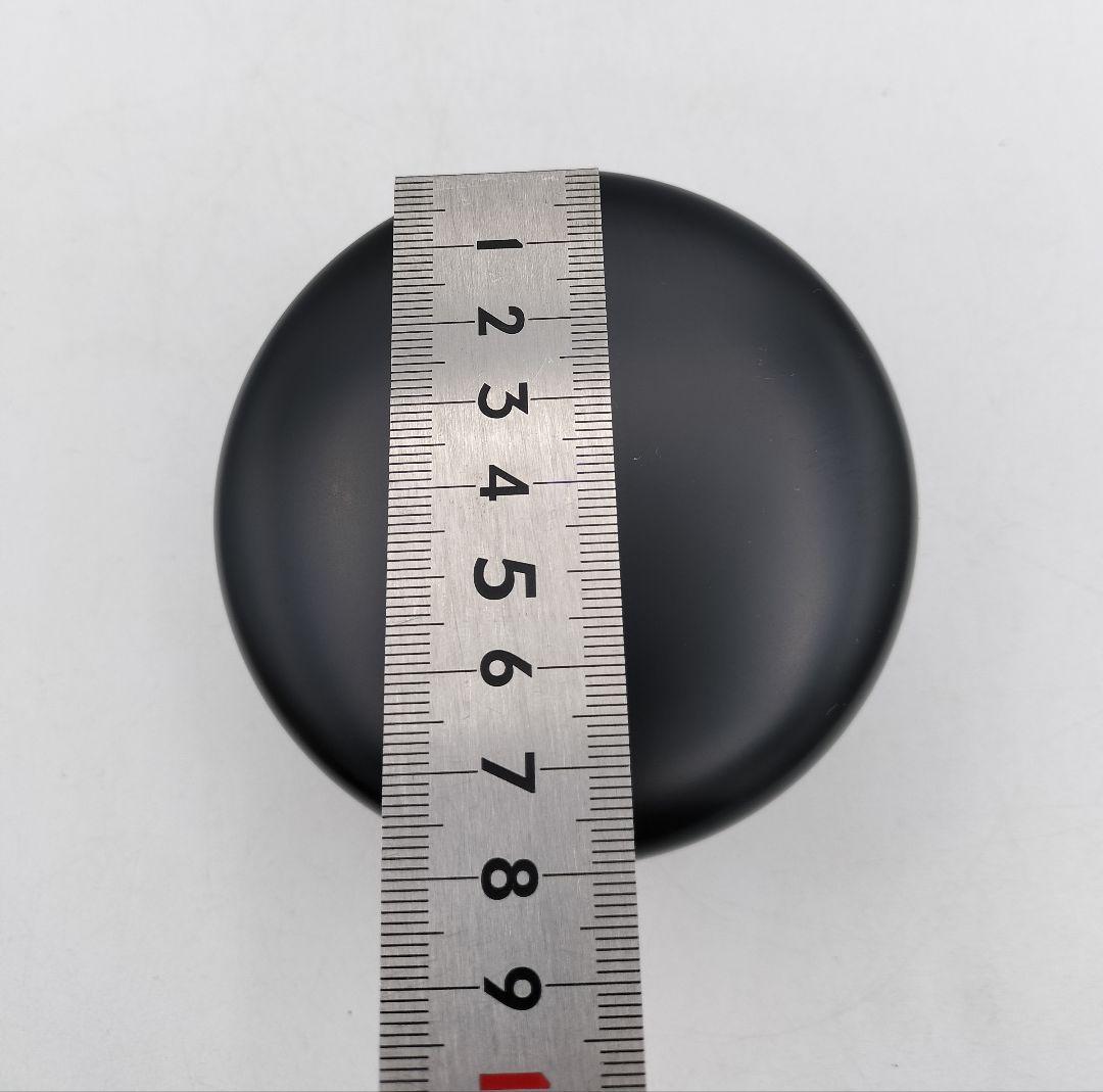 c331 【新品・未使用】平棗 黒無地 前瑞春斎　木箱 茶道具