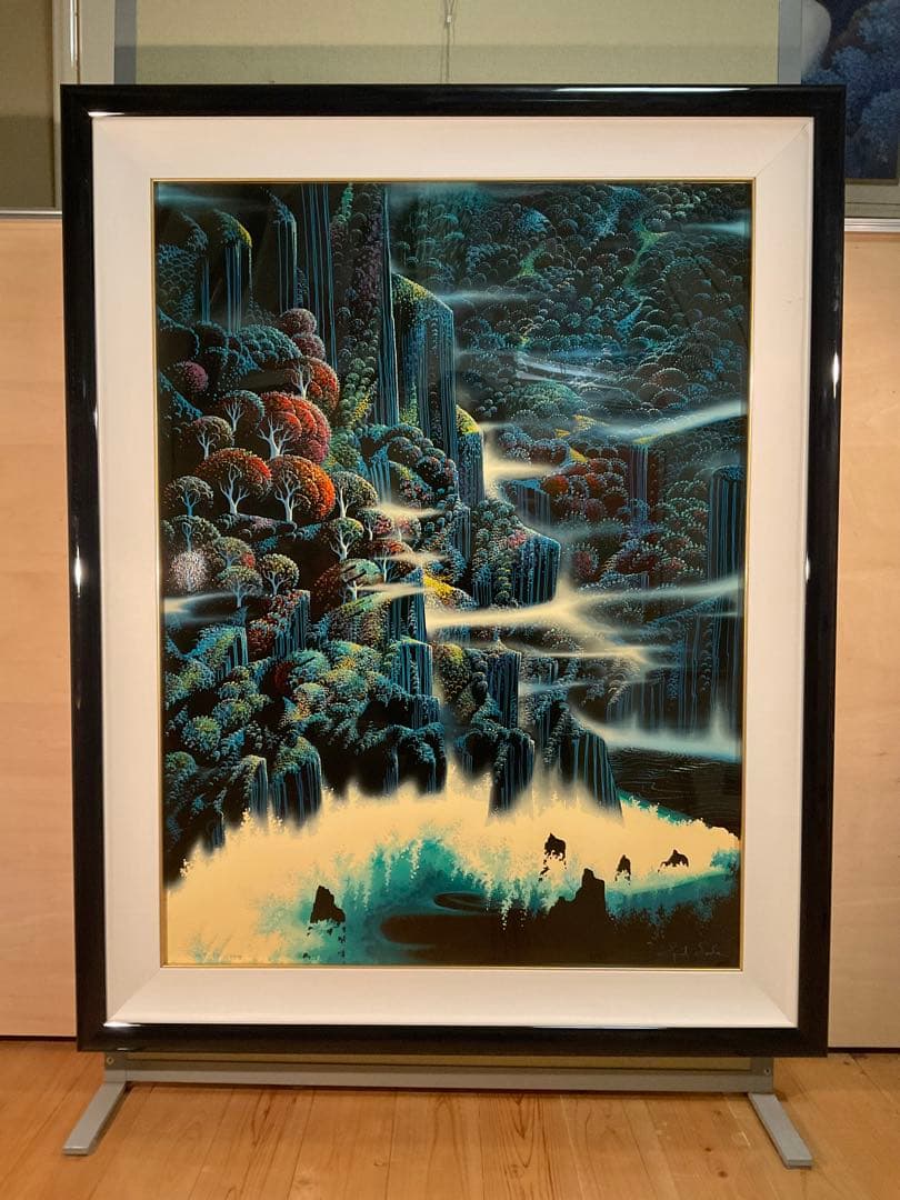 アイベンロール「オーシャンクリフⅡ」シルクスクリーン　直筆サイン・エディション有