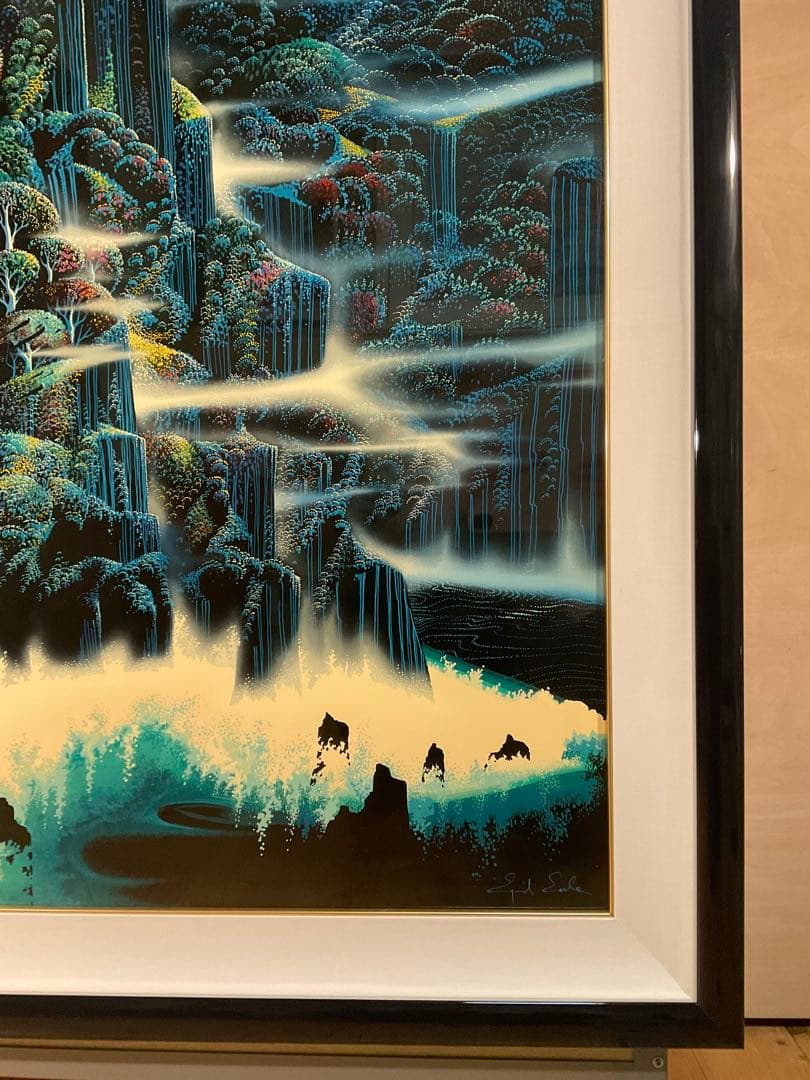 アイベンロール「オーシャンクリフⅡ」シルクスクリーン　直筆サイン・エディション有