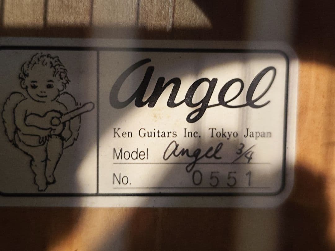 Ken guitars Angel 3/4 アコースティックギター パーラー