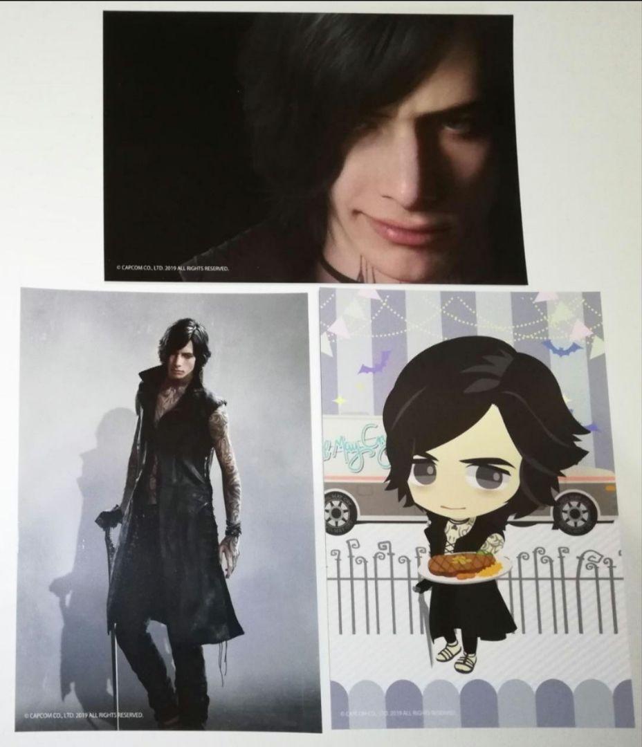 デビルメイクライ V ポストカード 特典 セット カプコンカフェ 1弾