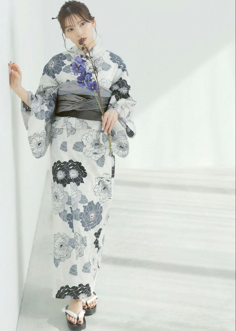 Dita 浴衣・帯セット 花柄